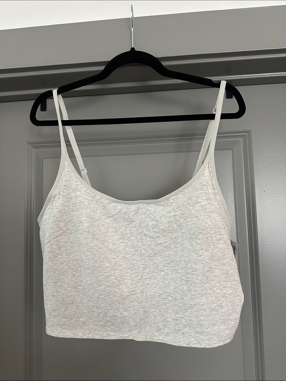Old Navy | Light Gray Cropped Camisole Tank